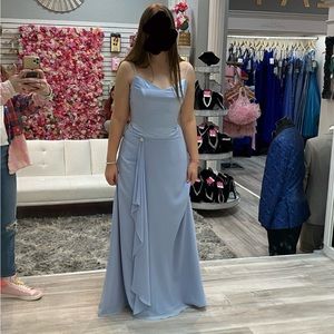 Pastel blue- 90s looking- size 8